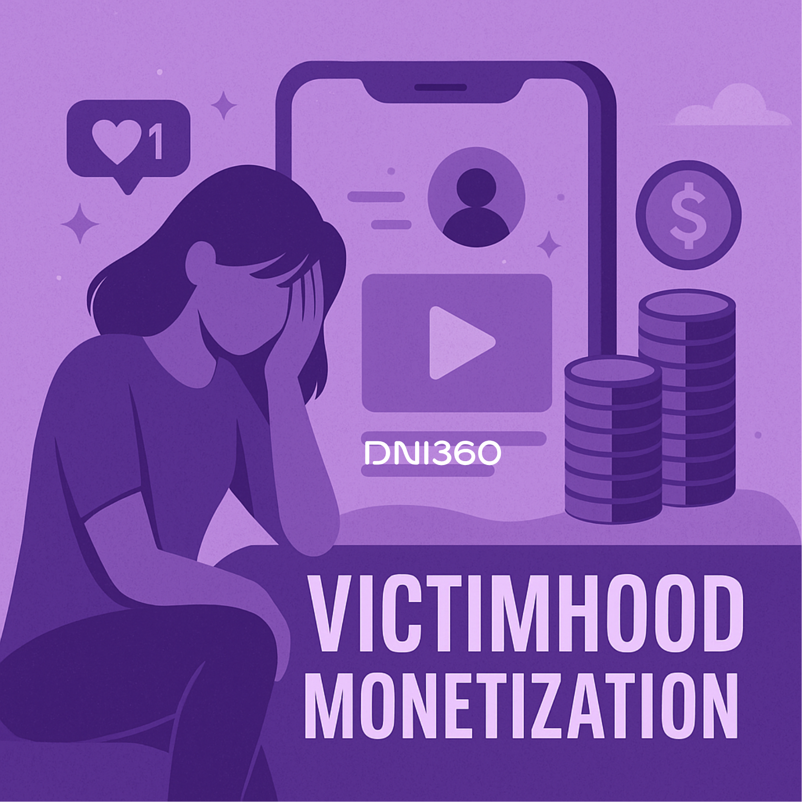 victimhood monetization